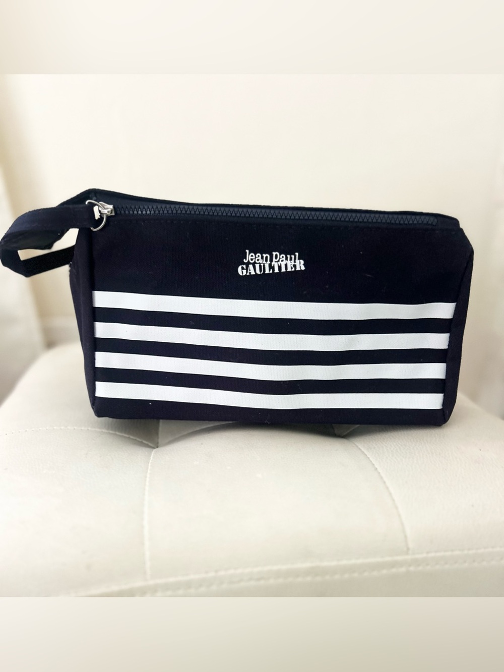 Jean Pau Gaultier Navy Blue Toiletries Case